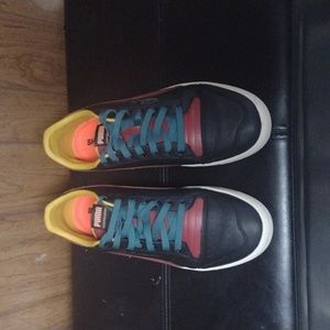 Multi Color Puma Shock Wedge Ralph Sampson